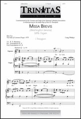 Missa Brevis SATB Choral Score cover